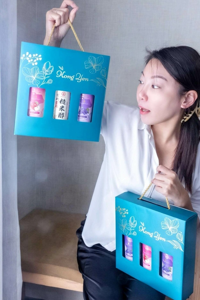 想要高质感赠礼吗？工研酢加了胶原蛋白的萃妍水果醋，酸甜美味让
