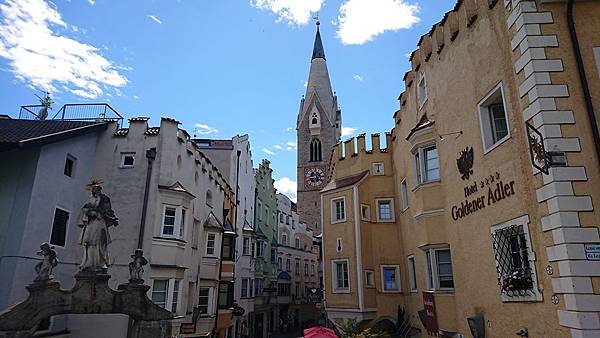 多洛米蒂健行之旅:義大利布里克森(Brixen)雨天隨意遊走