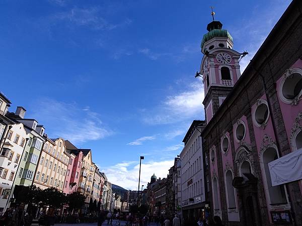 多洛米蒂健行之旅:奧地利因斯布魯克(Innsbruck)老城