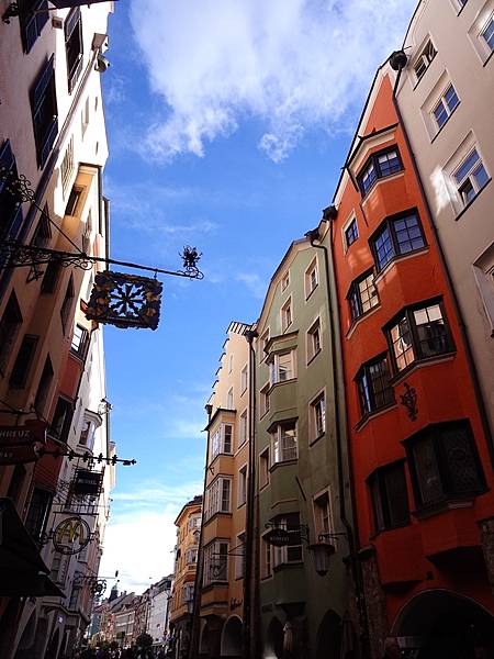 多洛米蒂健行之旅:奧地利因斯布魯克(Innsbruck)老城