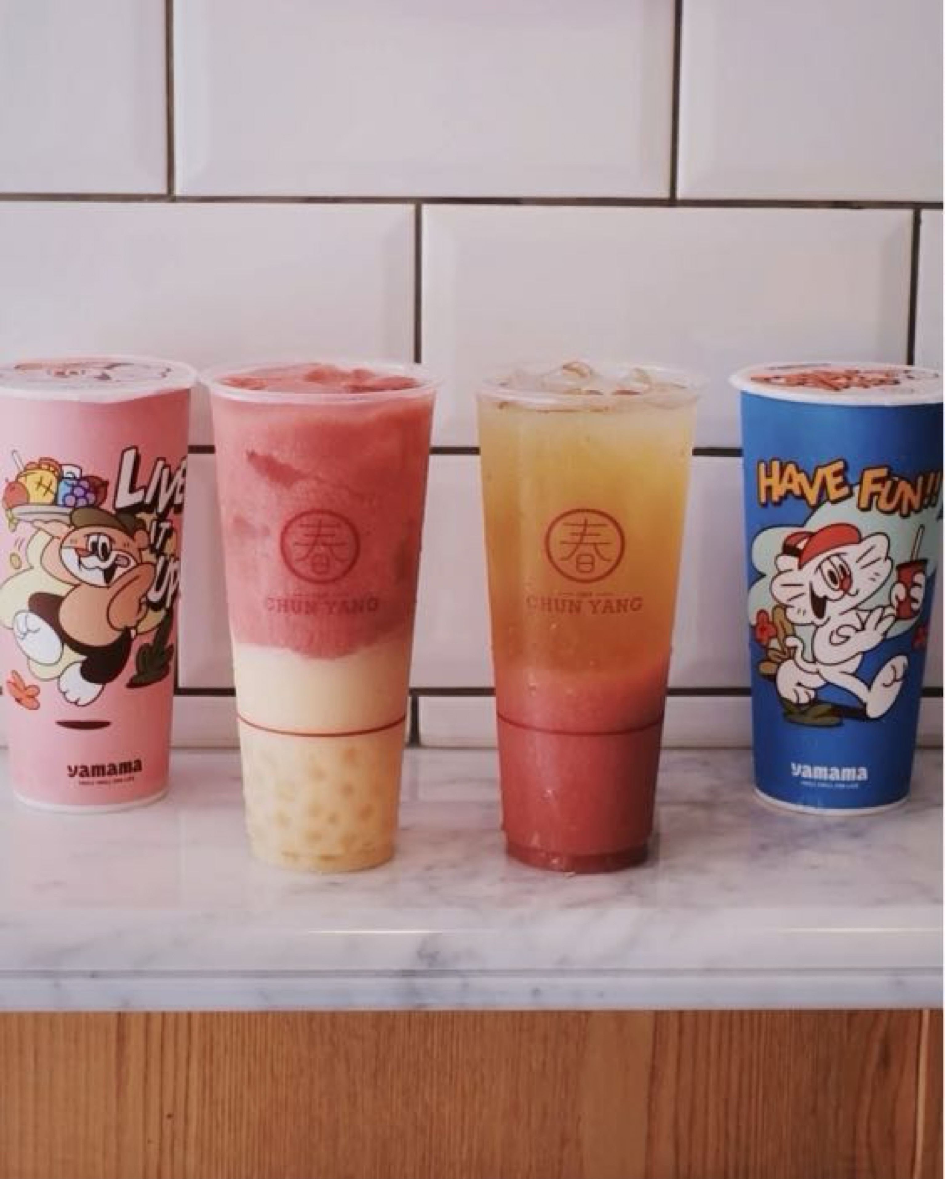 台南飲料推薦，春陽茶事出新品啦！居然把芭樂變成清爽系手搖飲，