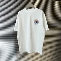 CHROME HEARTS Tシャツ 高品質 刺繍ワンポイン