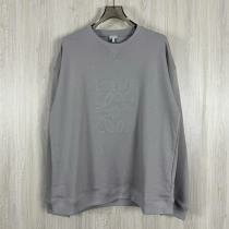 ロエベ トレーナー グレー アナグラムロゴ スタイリッシュ 