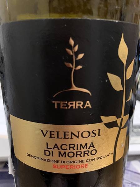 Terra Lacrima Di Morro 2015