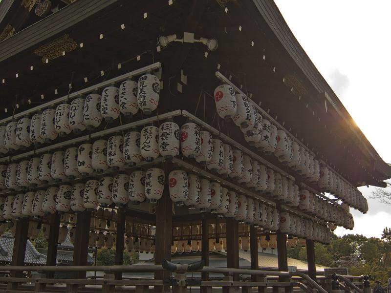 八坂神社-舞殿