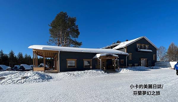 芬蘭旅遊/阿普卡渡假村【Apukka Resort】房間後院