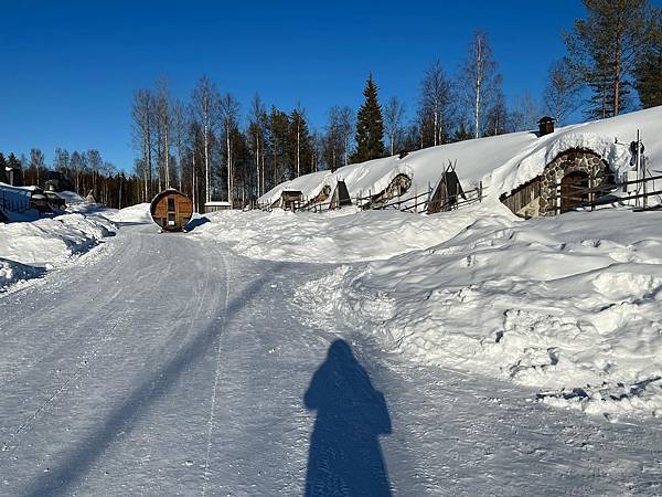 *(芬蘭極光)芬蘭旅遊/雪地桑拿馬車/哈士奇雪橇狗/聖誕老人