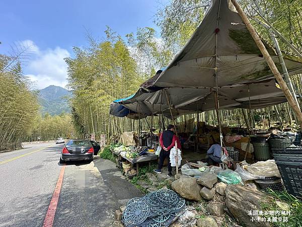 *溪頭美食/鹿谷鄉內湖村【現挖冬筍/高山蔬菜攤】超級無敵好吃