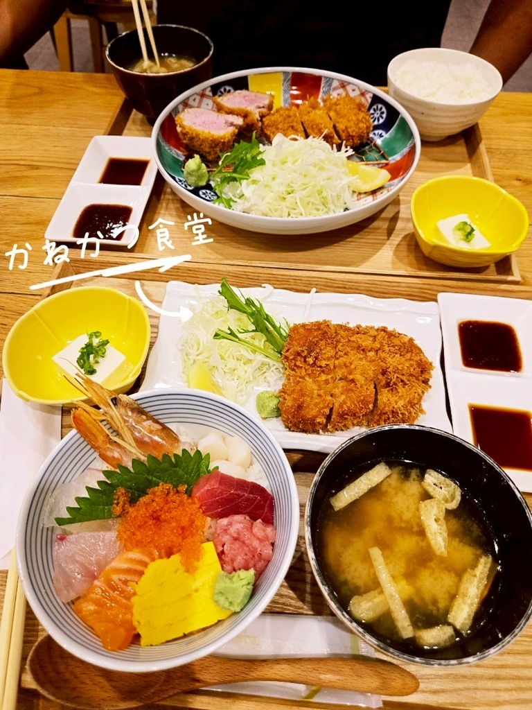 ♥【日本。福岡】柳橋連合市場 かねかつ食堂 享受美味海陸日式