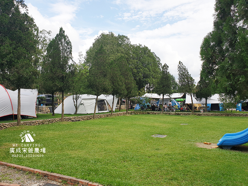 「Map38.南投埔里」廣成宋爸農場，親子超友善露營區 ft