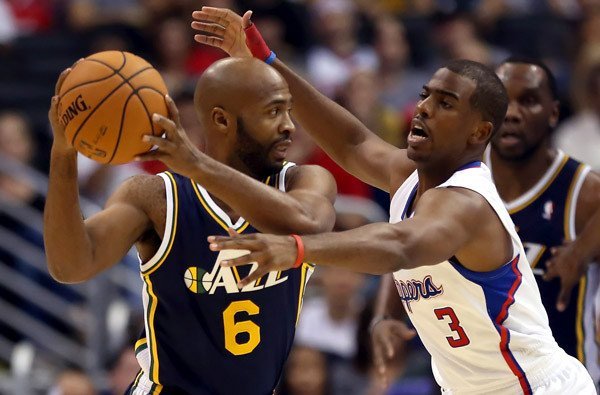 la-sp-jamaal-tinsley-chris-paul-20121019 la-sp-jamaal-tinsley-chris-paul-20121019