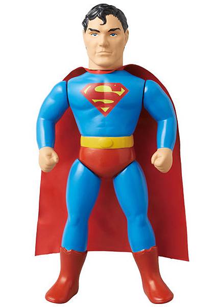 MEDICOM TOY DC Retro Superman 超人 軟膠人偶