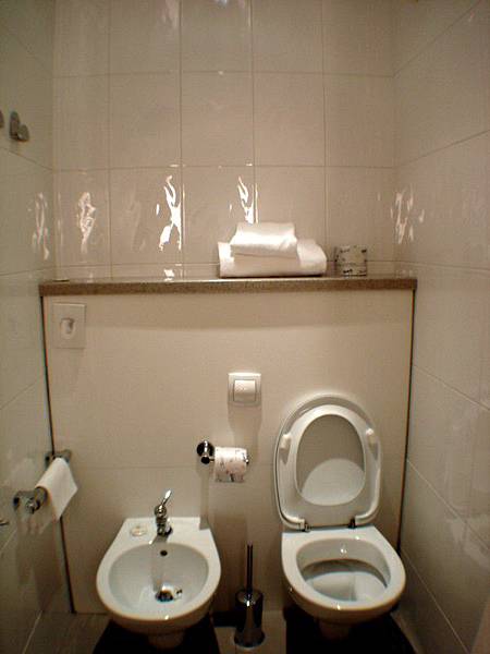 義大利的飯店每間浴室都有兩個馬桶