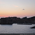 傍晚的Dubrovnik 