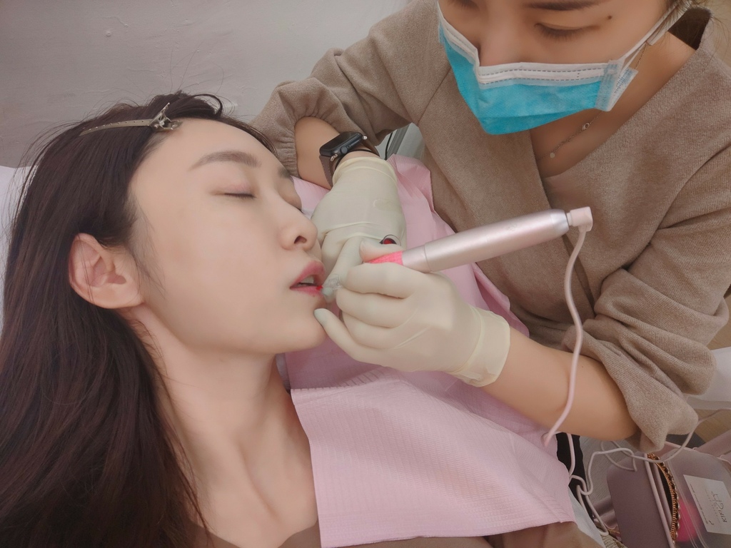 霧唇修復期 一個月後 二次霧唇 紋唇 霧唇注意事項 繡唇 紋唇保養韓式水晶嘟嘟唇_35