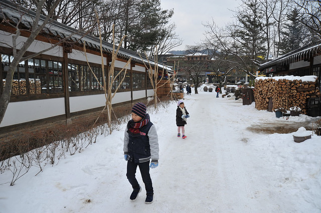 韓國-南怡島-賞雪-11