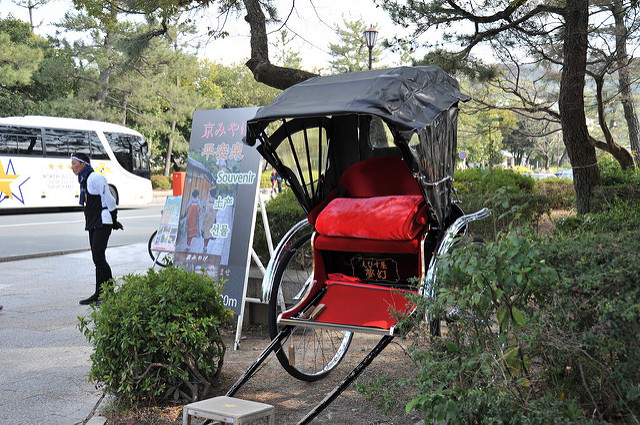 日本-自由行-京都-自行車-人力車