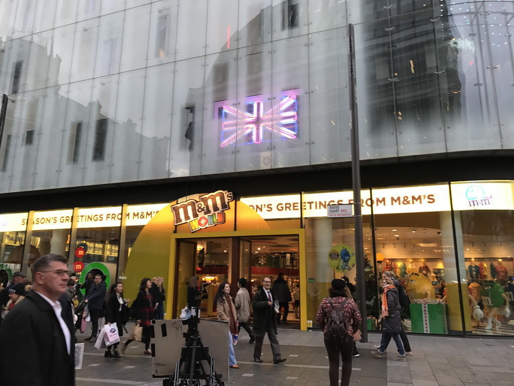 倫敦-自由行-萊斯特廣場(Leicester Square)-m&m's world