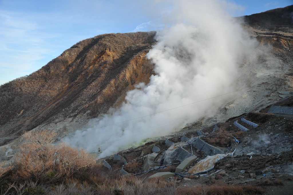 日本-自由行-箱根-大涌谷火山