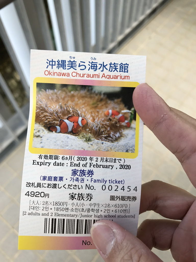 Okinawa-沖繩-自駕-美麗海水族館-家族券