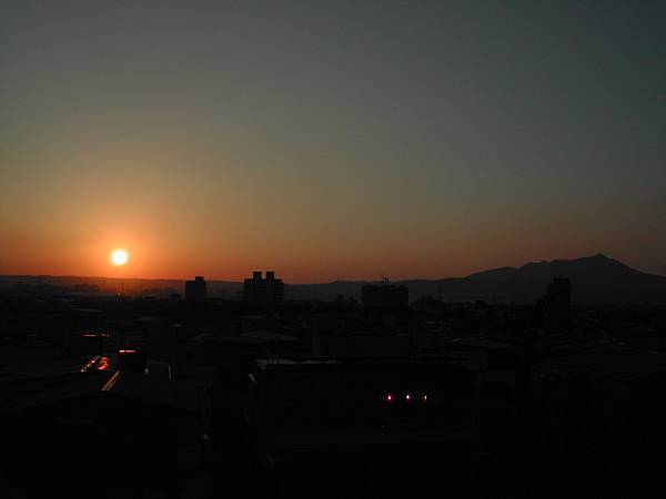 觀音山夕陽