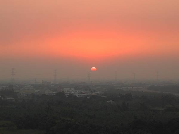 大林鎮夕陽