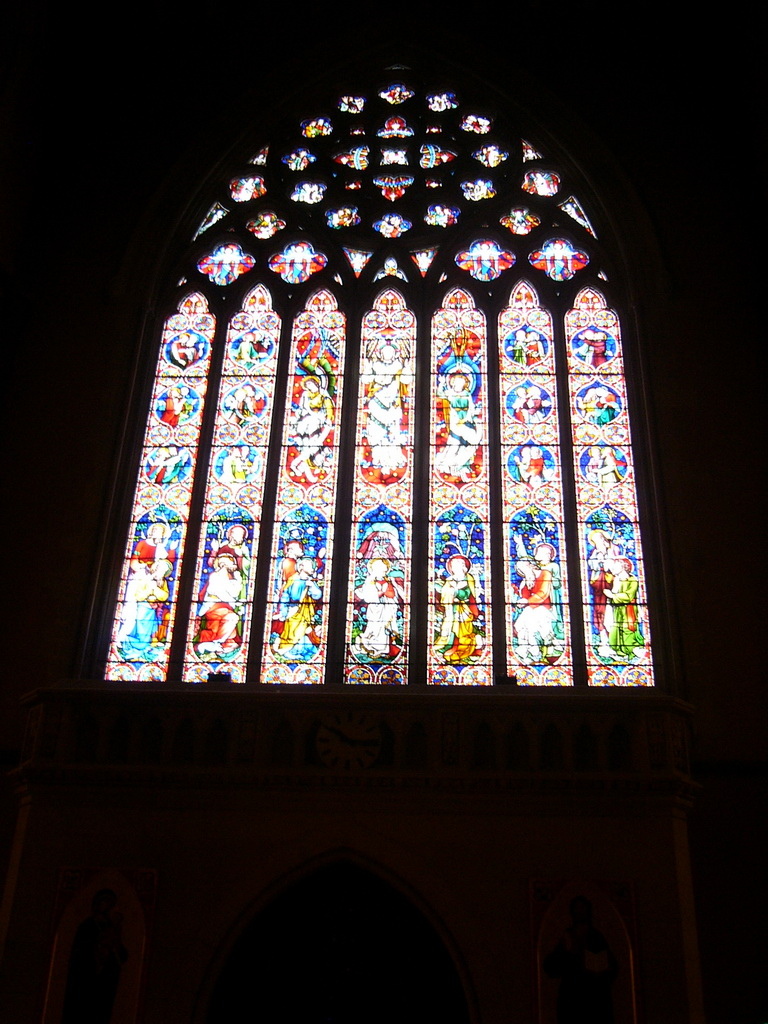 Stained glass-St. Patrick's Cathedral