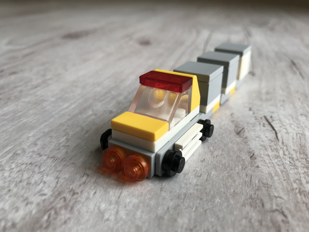 樂高行李拖曳車-LEGO baggage trailer-06