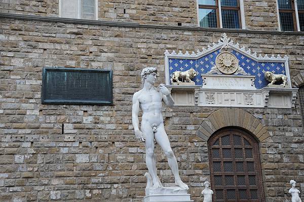佛羅倫斯12-大衛雕像複製品-米開朗基羅