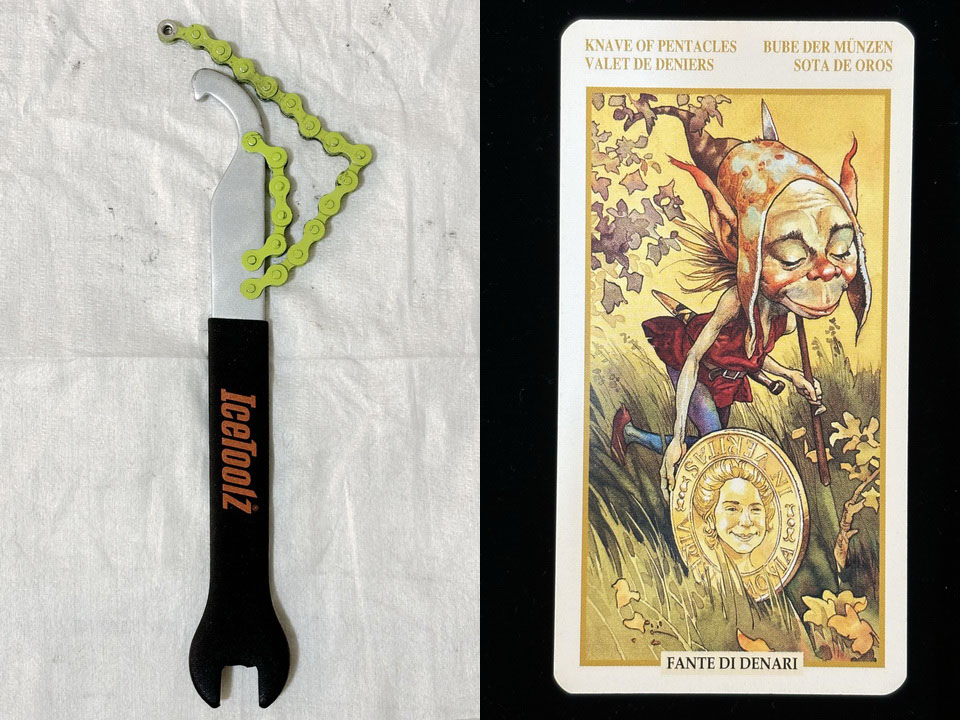 塔羅 ~ 更換公路車輪組