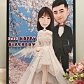 22671客製化手工卡片 結婚證書 紙雕卡片*Q版人像/黑娃娃手創小館