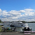 萊茵河畔的遊船碼頭