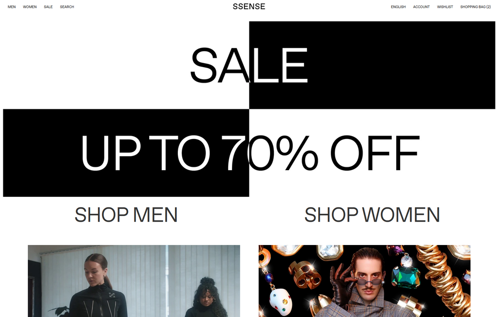 ssense saint laurent sale