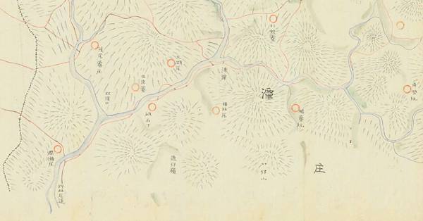 1904年曹田灣潭庄藍栽培預定地地圖,已顯示灣潭地區主要的聚落.jpg