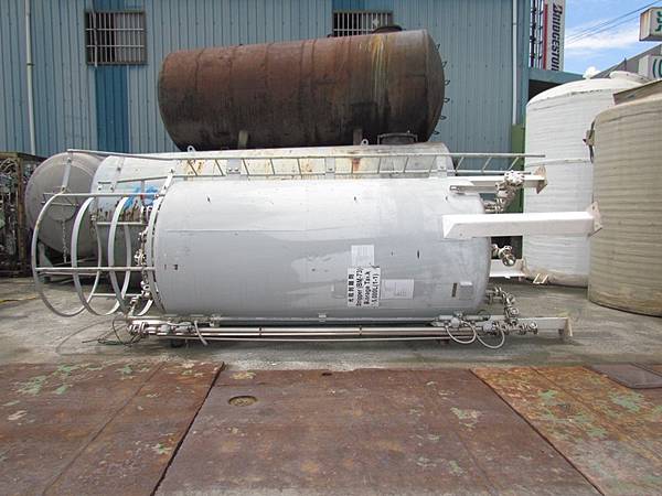 鐵氟龍桶,內襯槽,耐酸桶,耐鹼桶,PTFE TANK,容量5噸