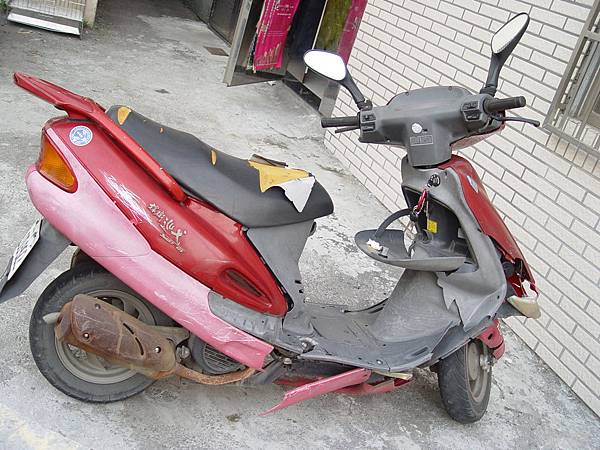 當年車禍我的車