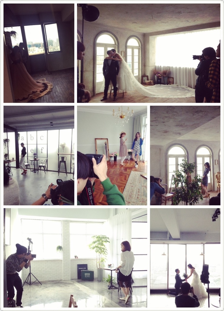 台北咖啡廳出租推薦 台北有攝影棚出租的地方能一次有九個棚嗎!!!有,就在ME 台北攝影棚出租 每個攝影棚都有大量自然光 讓婚紗拍攝超級美