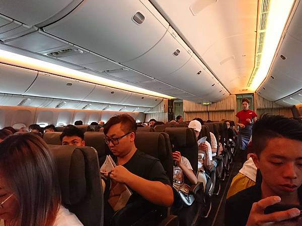 中華航空Boeing 747-400機艙2 中華航空Boeing 747-400機艙2