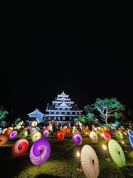 2023岡山四國自駕遊day1 - 松山城 夏日幻想庭園 烏