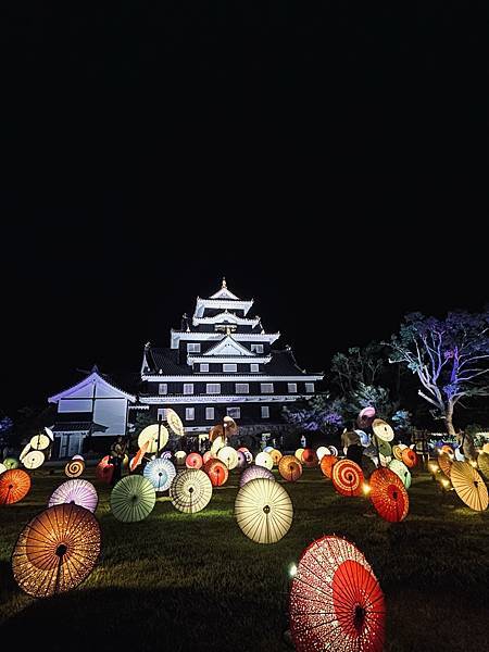 2023岡山四國自駕遊day1 - 松山城 夏日幻想庭園 烏