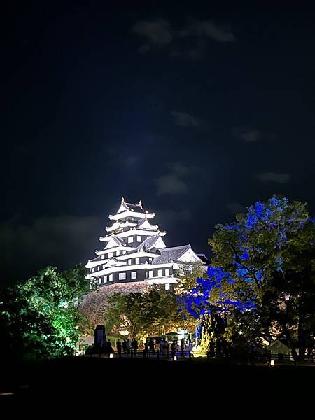 2023岡山四國自駕遊day1 - 松山城 夏日幻想庭園 烏