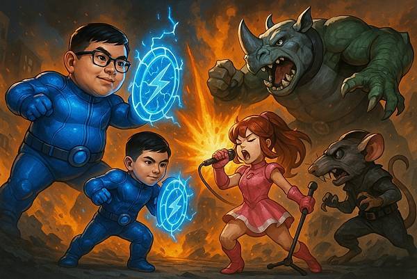 AI週記|超能一家大戰半獸人 活用篇|海報化 遊戲化 AI週記|超能一家大戰半獸人 活用篇|海報化 遊戲化