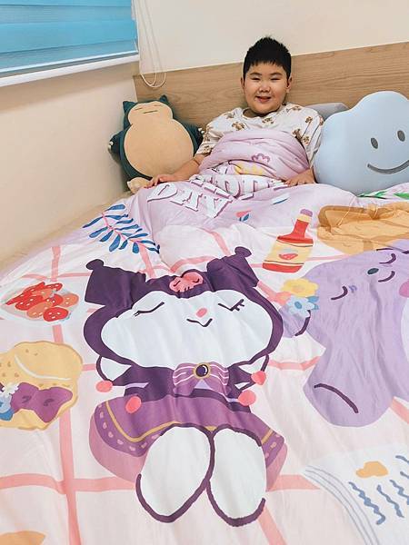 冬季寢具推薦｜義大利La Belle《Sanrio-酷洛米野