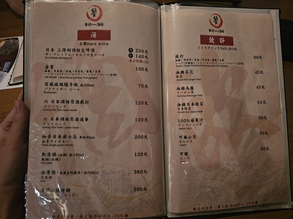 彰化美食║饗串燒酒場║主打桂丁雞的串燒居酒屋 (近南門市場)