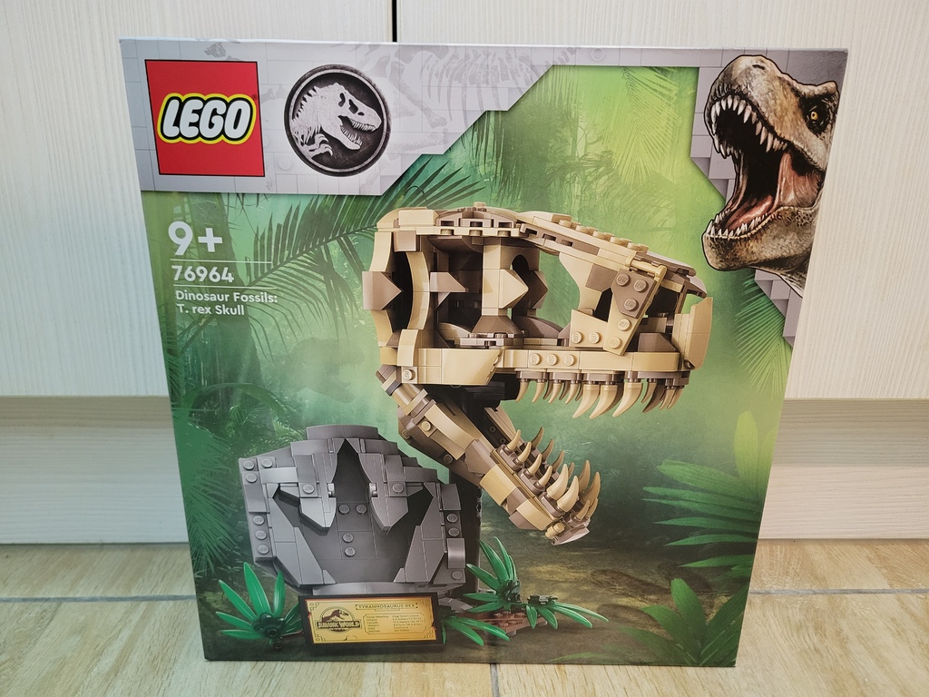 玩具開箱║樂高 LEGO 76964 恐龍化石 霸王龍頭骨(