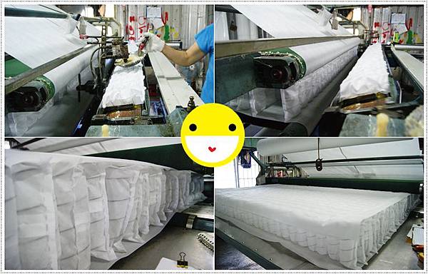獨立筒床墊製造過程3 獨立筒床墊製造過程3
