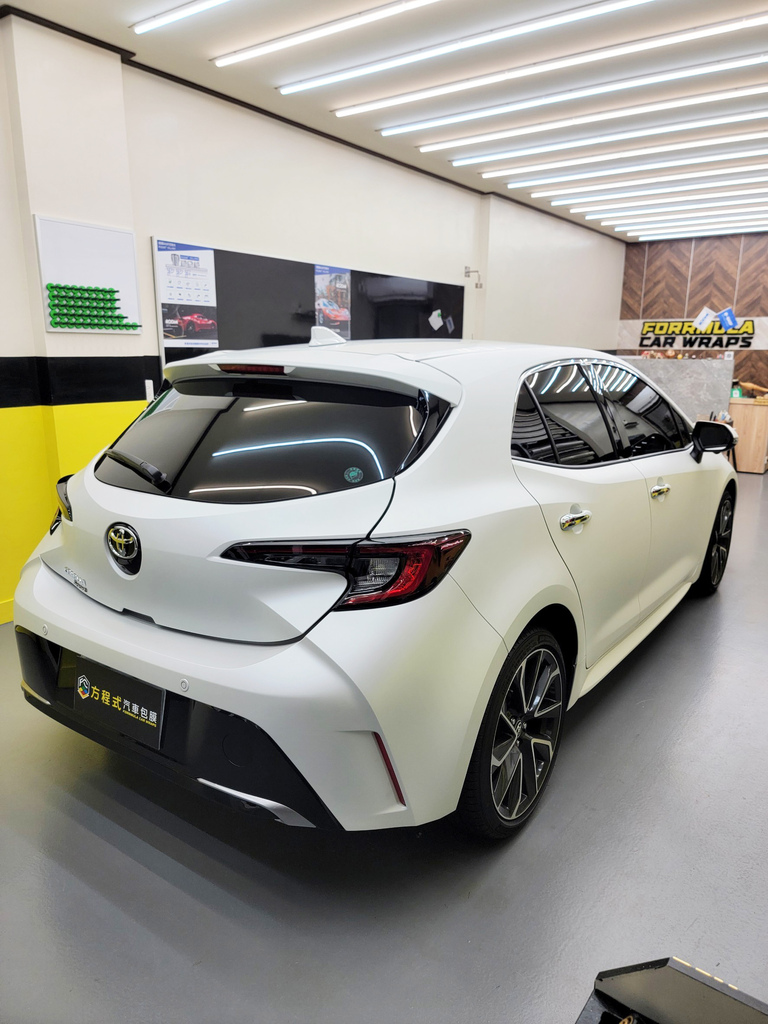 台南方程式汽車包膜推薦,Corolla Sport消光犀牛皮貼膜6.jpg