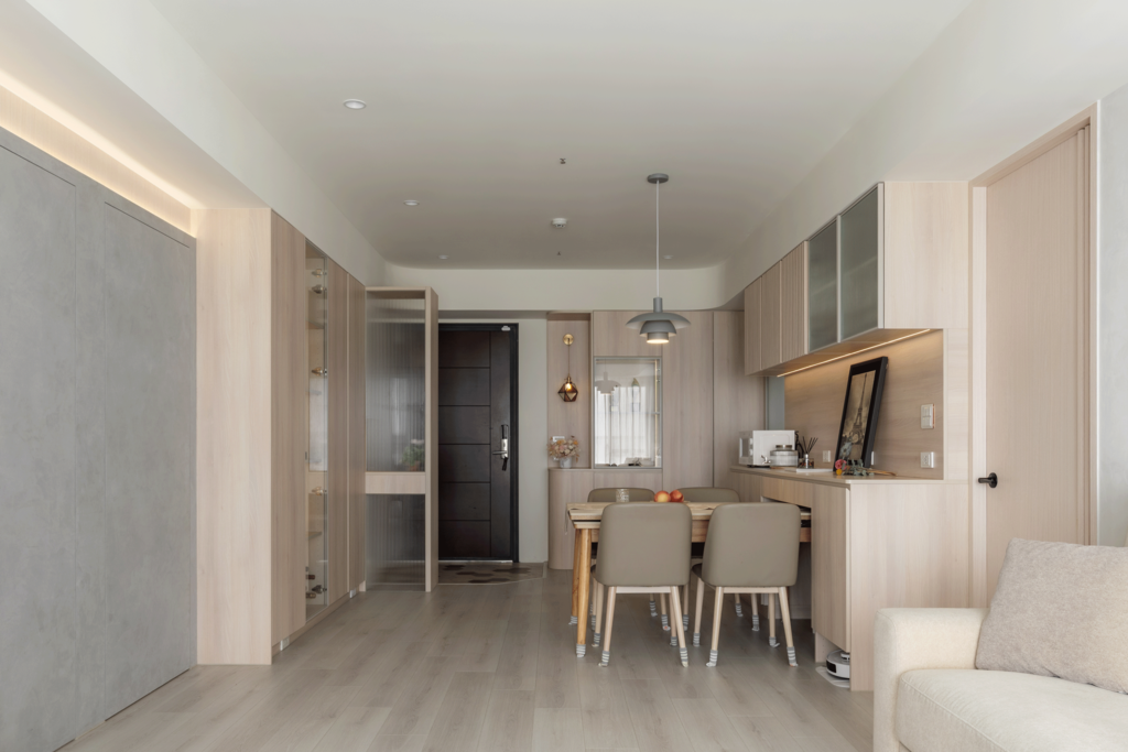 高雄室內設計推薦歐印系統空間設計25坪4房2廳採光奶茶 高雄室內設計推薦歐印系統空間設計25坪4房2廳採光奶茶