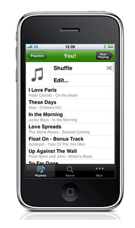 Spotify iPhone