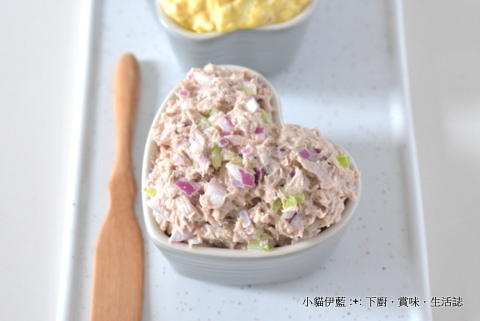雞蛋沙拉 鮪魚沙拉 碎蛋沙律 吞拿魚沙律 Egg Mayo Tuna Mayo 小貓伊藍 痞客邦